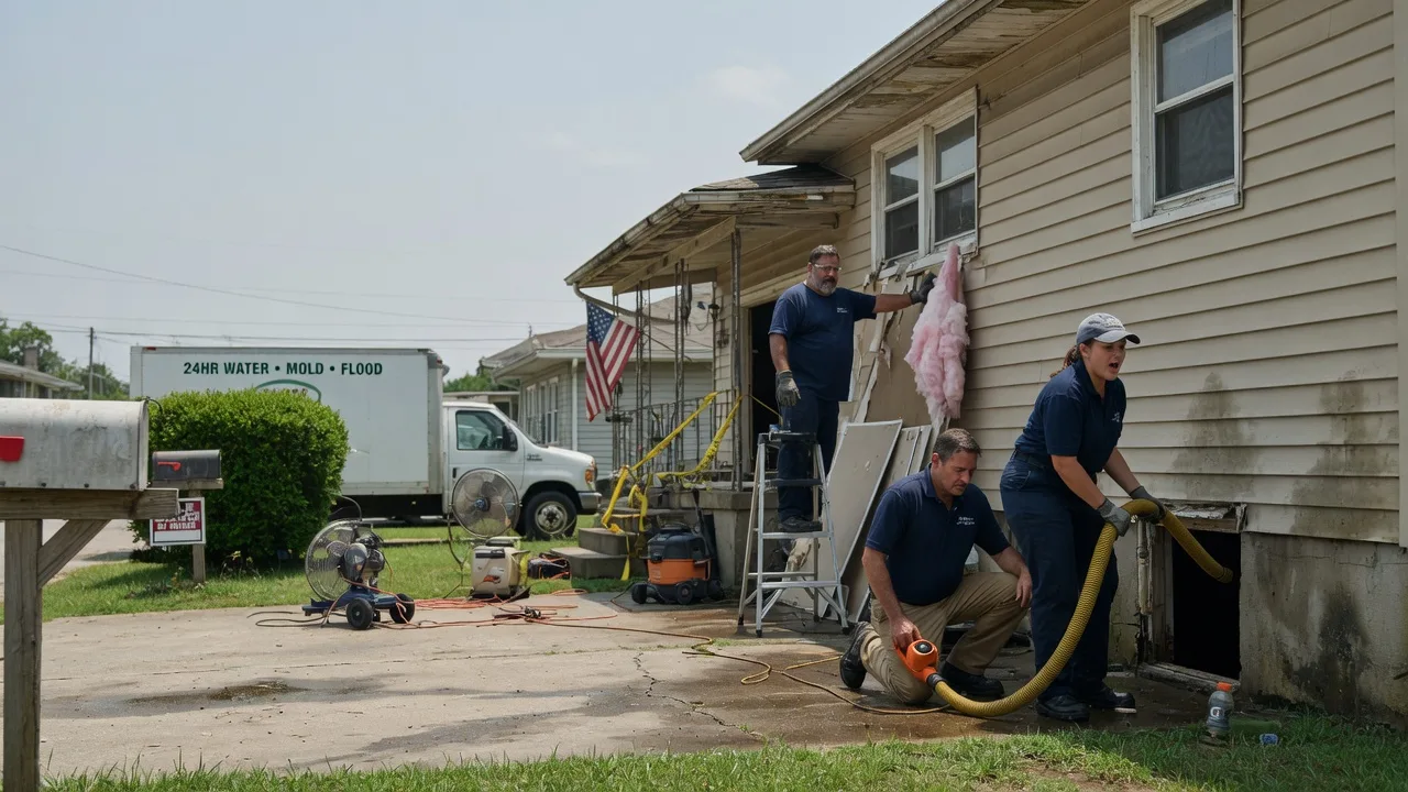 Water Damage Repair in Hanna City, IL near me